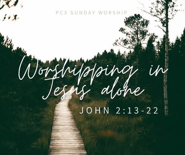 Worshipping in Jesus Alone