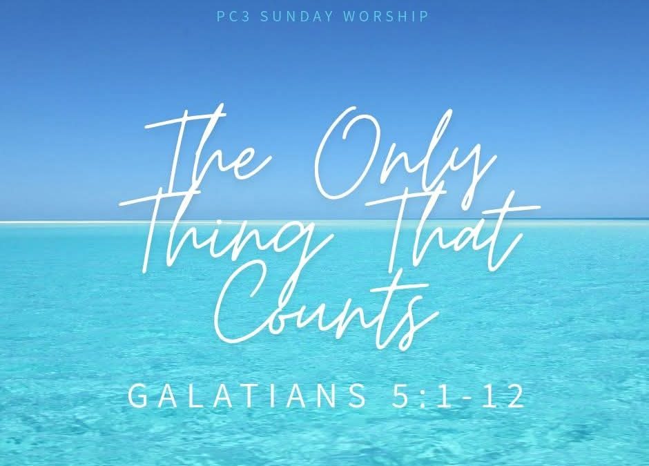 The Only Thing that Counts